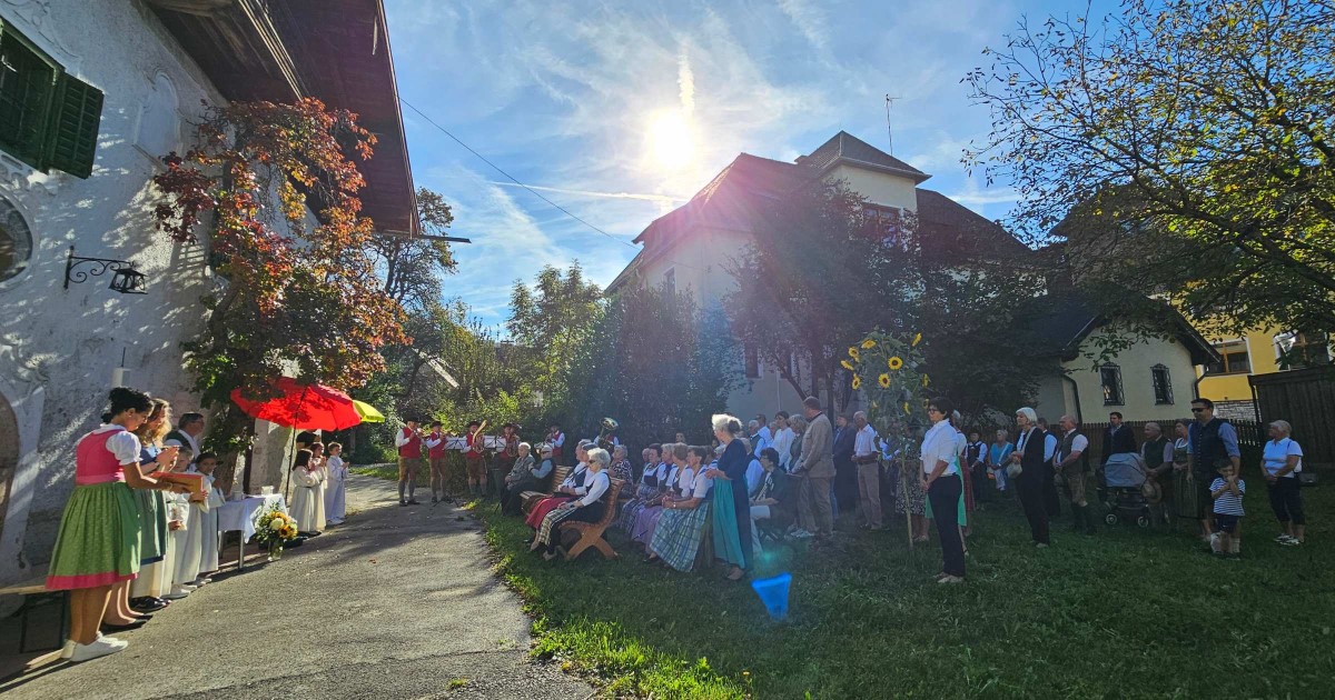 Festmesse zum Pucher Herbstfest - Foto: TVB Puch